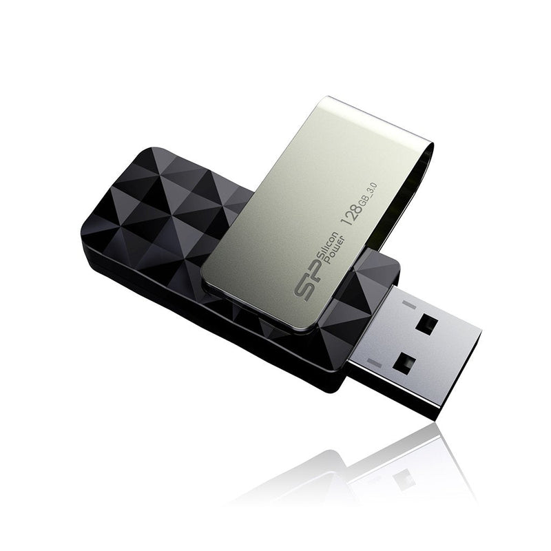 Silicone Power Blaze B30 8GB, USB 3.0, Silver