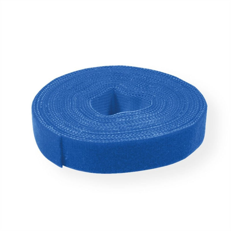 Tape Velcro a Roll 10MM Blue 25M