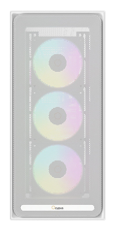 Ocypus PC Case Delta C70 ARGB White Panoramaglas) DELTA-C70-WHG400XX-GL — image 1