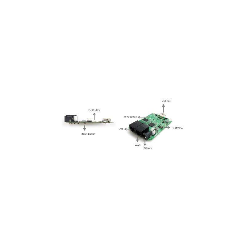 Alfa Network Honeybee 802.11N 2X2 Routerboard + USB Host (R36A Pcba)