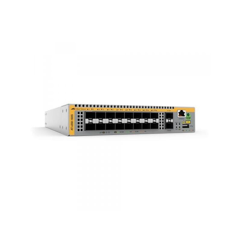 Allied 10 Gigabit Layer 3 Lite Stackable Switch 18X Sfp + Ports Eu Power Cord