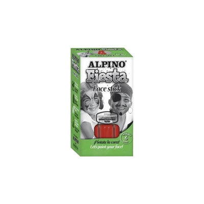Alpino Fiesta Face Stick Pack With 6 Barritas Pintura Facial - Sistema Retractable Rotating - Se Lava With Wat — image 1