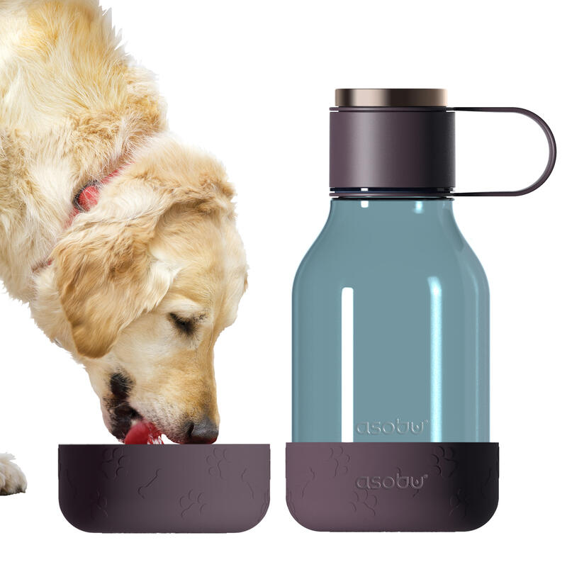 Asobu - Cuenco Perro - Bottle Tritan With Cuenco Perro 1,5 Litros Red Burdeos