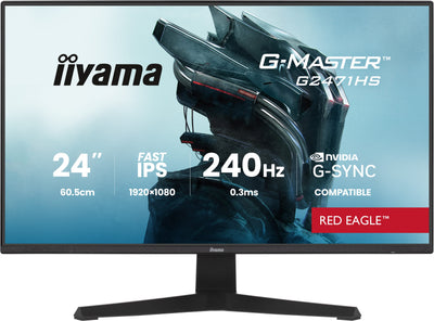 Iiyama Monitor 24 G2471HS-B1 16:9 2x HDMI + DP IPS Black — image 1