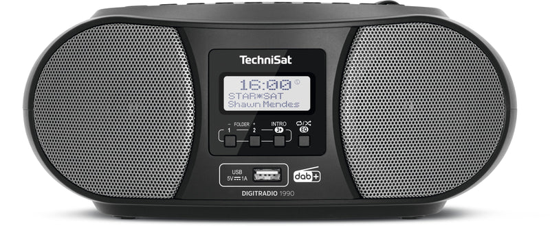 Technisat Digitradio 1990 Black Dab +, Fm, Bluetooth, Cd