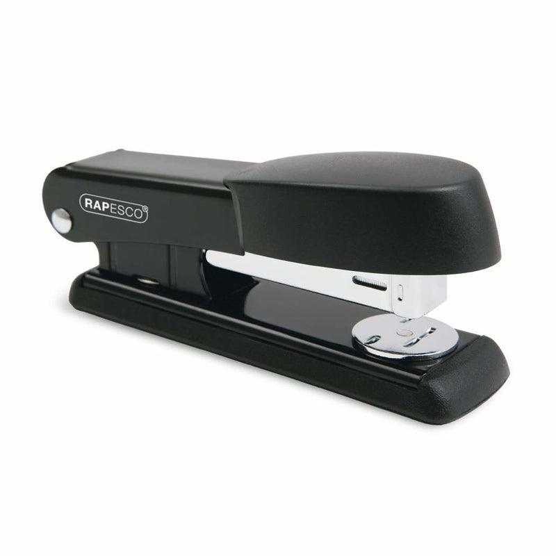 Rapesco Bowfin Stapler Metalica Desktop - Up To 25 Hojas - Staples 26/6, 24/6 - Grapado Cerrado And Abierto