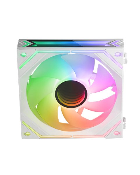 Mars Gaming Fan Mf-linkfinity 12CM ARGB White