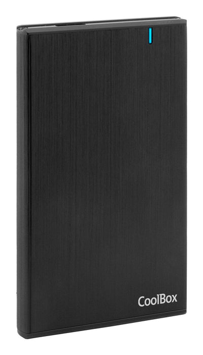 Coolbox Case HDD 2.5 A2540 Slimchase USB 3.2 GEN1 Aluminium Black — image 1