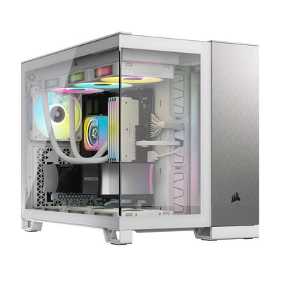 Corsair PC Case CC-9011289-WW Midi Tower Grey White — image 1