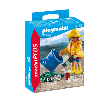Playmobil 71163 Special Plus Ecologista Que Limpia Playa — image 1