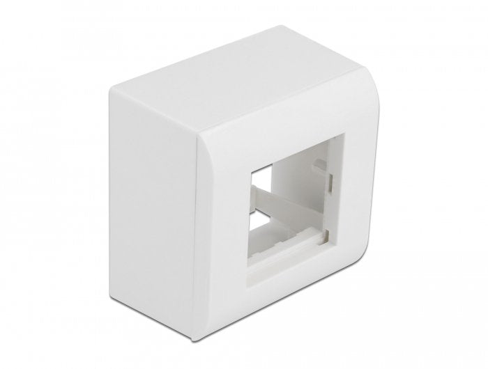 Delock Housing Surface Módulos Easy 45, 82 X 82MM, Blanco