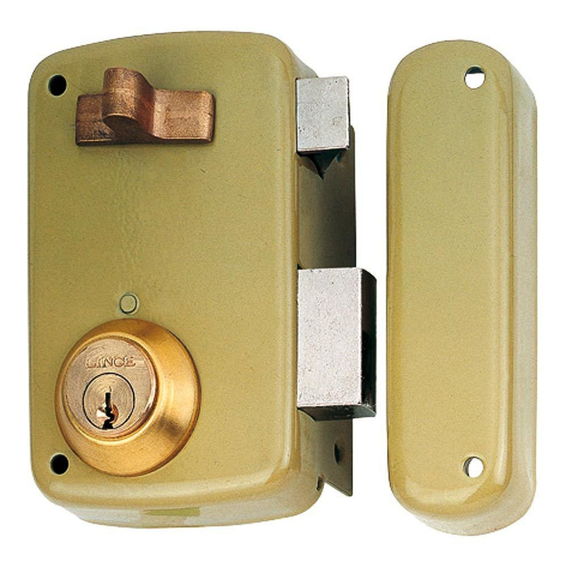 Lock Sobreponer With Cilindro 5056A Input 70MM. Mano Derecha 95056AHE70D Lince