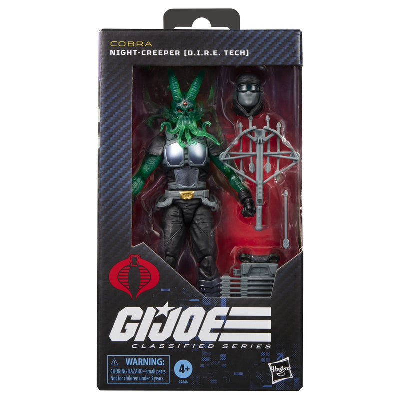 Figura Night Creeper D.i.r. Y Tech Classified Series Cobra G.i. Joe 15CM
