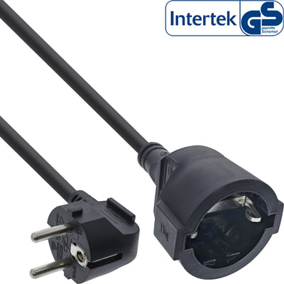 Inline® Power Cable Extensión Angeld Type F Black 5M — image 1