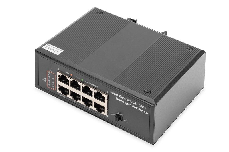 Digitus DN-651113 Switch No Administrado Gigabit Ethernet (10/100/1000) Energía Sobre Ethernet (PoE) Black