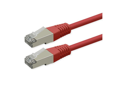 Roline Kab Network Cable CAT.6 Class And PoE S FTP Pimf Red 1M — image 1
