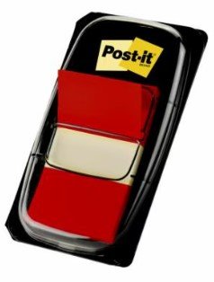 Post-it Index Dispensador With 50 Marcadores Reposicionables 25.4 X 43.2MM - Adherencia Firme - Marcar, Seã±al