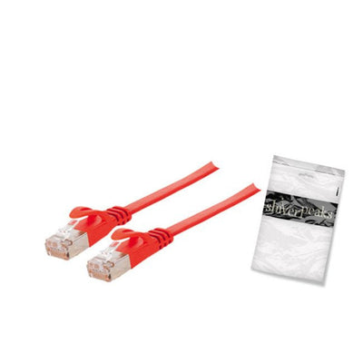 Network Cable Shiverpeaks Basic-s, CAT.7, 0.5M Red 0,5M U/FTP (STP) — image 1