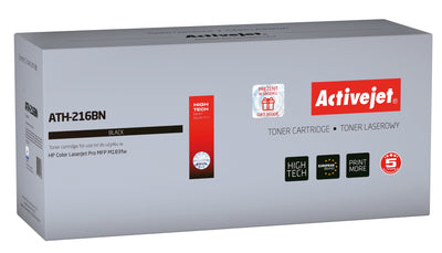Activejet Cartridge Toner ATH-216BN Printer HP, Spare Part HP 216A W2410A Supremo 1050 Páginas Black With Chip — image 1