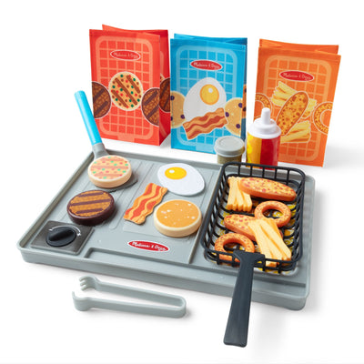 Spin Master Melissa And Doug - Water ¡guau! Set Of Parrilla, Kitchen Toy 6074893 — image 1