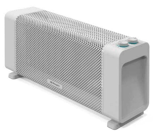 Orbegozo Rmb 2010 Radiator Mica Ultra Fast - Power 2000W - Security Antivuelco - Thermostat Adjustable - Desig