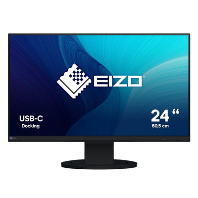 Eizo Monitor 60.5CM (23,8) EV2480-BK 16:09 DVI + HDMI + DP + USB-C Black — image 1