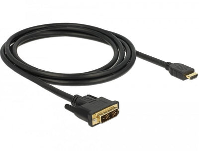 Delock 85584 HDMI Cable - DVI-d 2M Black — image 1