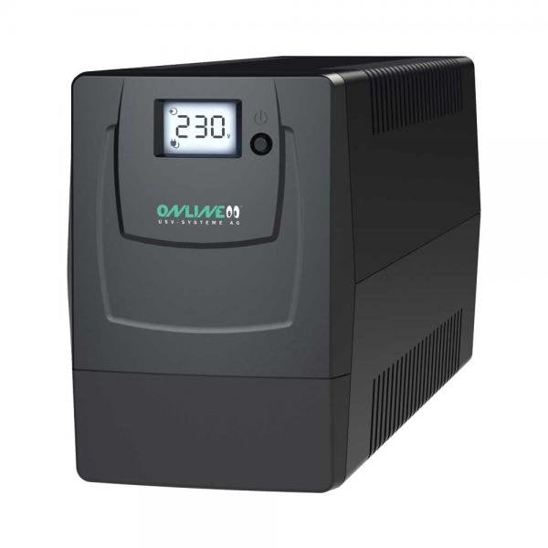 Online Usv Yunto Smile 600 Line-int. 600VA/360W/USB/Schuko/Alarmfunktion