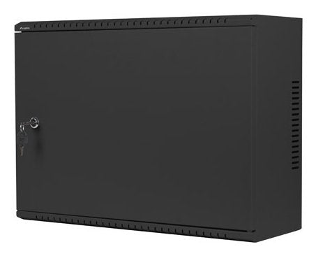 Lanberg Cabinet Mural Rack 19 4U+3U/540X200 Low Perfil Black Ensamblado — image 1