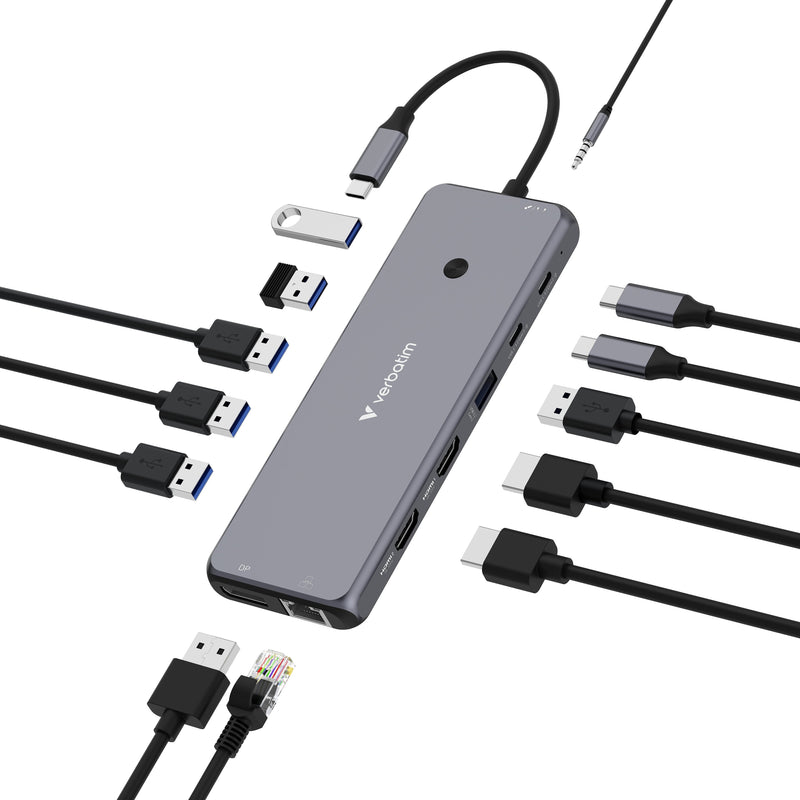 Verbatim Hub USB-C Pro Multiport 13 Port CMH-13 32153