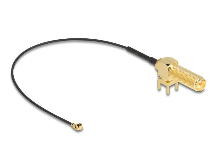 Delock 12039 Antenna Cable Rp-sma 90° Pcb Mampara Female a I-pex Inc., Mhf® I Male 1.13 15CM Length Hilo 15MM