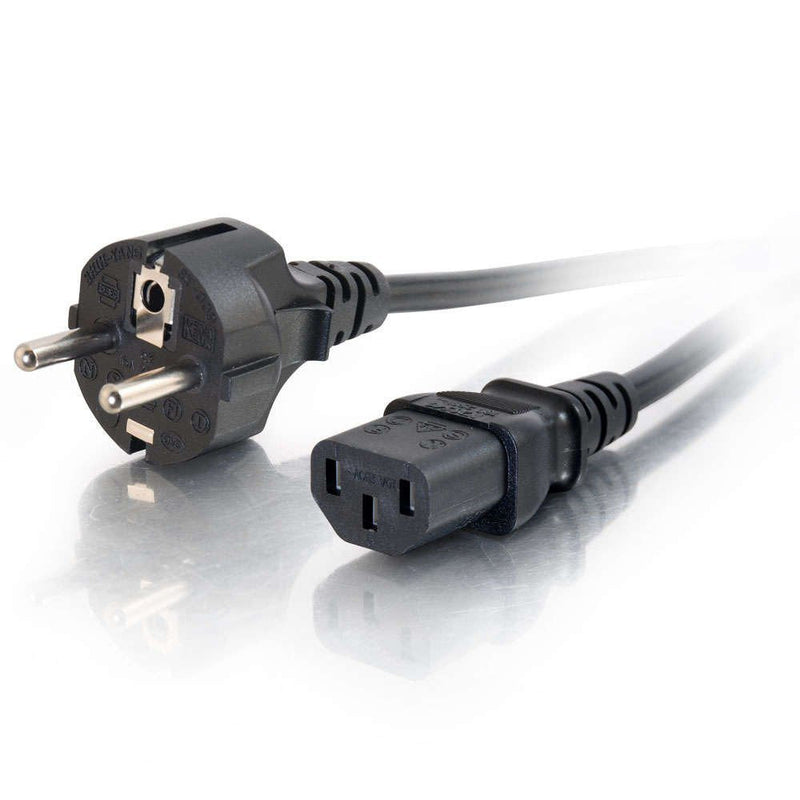C2G Universal Power Cord Cable Power IEC 60320 C13 a Nema 5-15 (m) 5M Moldeado