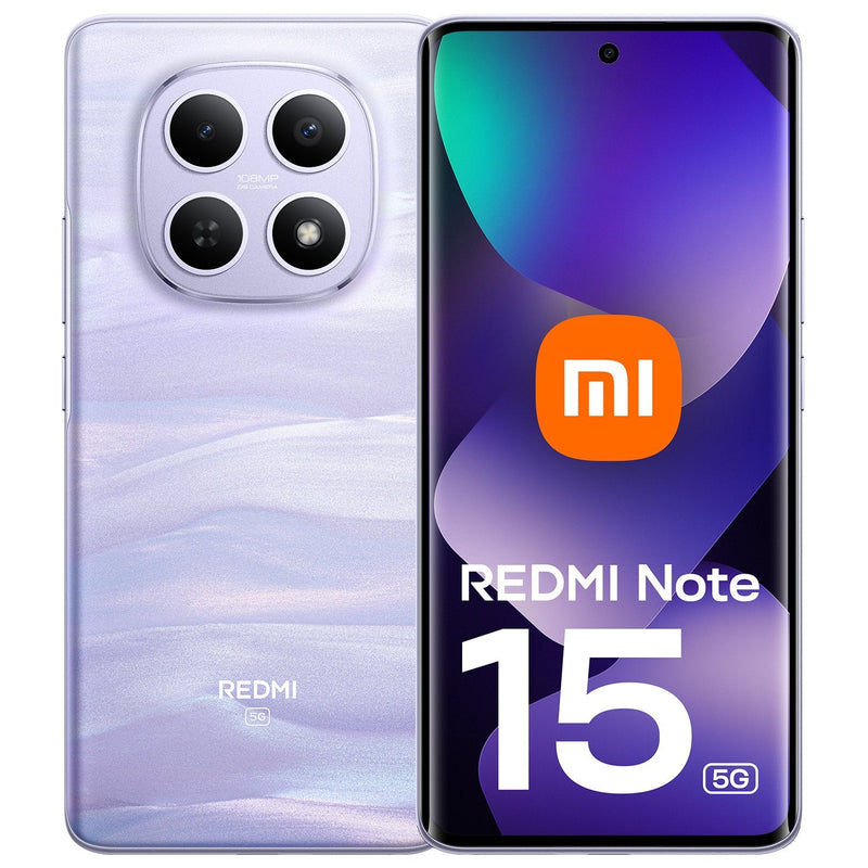 Xiaomi Smartphone Redmi Note 15 8 + 512GB 6.77 5G Mist Purple Ita