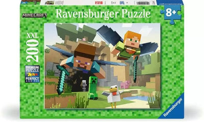 Ravensburger Puzzle Kids Minecraft - Aventuras Animales 200 Pieces 12004144 — image 1