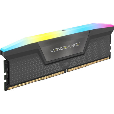 Corsair RAM Vengeance RGB CMH16GX5M1E6000Z36 16GB 1X16GB DDR5 6000MHZ CL36 AMD Expo Intel Xmp Grey — image 1