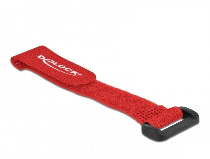 Delock 19526 Presilla Cable Ties Adherentes Cables Red 5 Pieces
