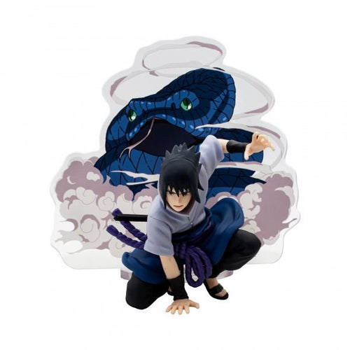 Banpresto Figure Naruto Shippuden Panel Spectacle Special Sasuke Uchiha 9CM — image 1