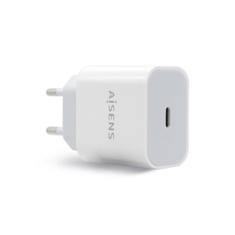 Aisens Charger Smartphone USB-C PD 3.0 1x USB-C 20W