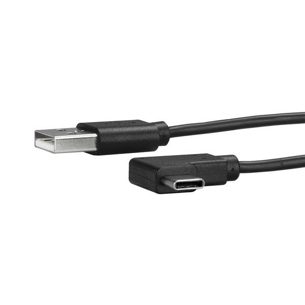 StarTech.com Cable 1M USB-A a USB-C Acodado a Derecha Cable Adapter USB a USB Type-c Ángulo a Derecha USB Cabl