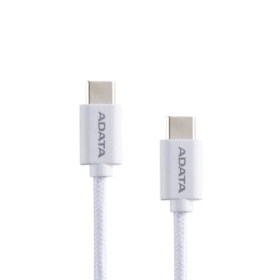ADATA Cable USB 2.0, Connector USB-C Connector USB-C White 2 Metres PD 3.0, Qc 3.0, Charging With Up To 100 Wa — image 1