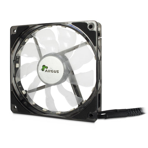 Inter-tech L-12025 Aura Housing Computer Fan 12CM Black — image 1
