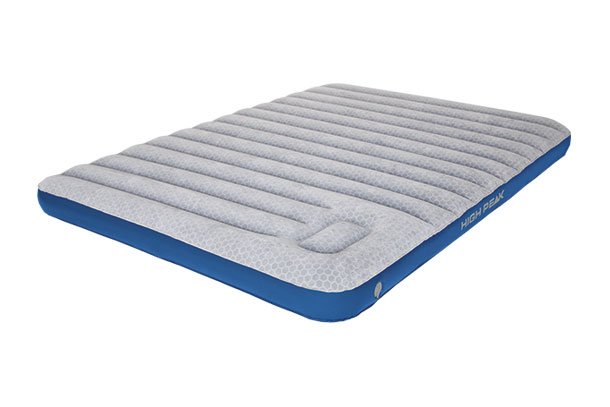 High Peak 40045 Mattress Hinchable Mattress Double Blue Grey Claro, Cama Air Grey Claro/Blue Mattress Double R