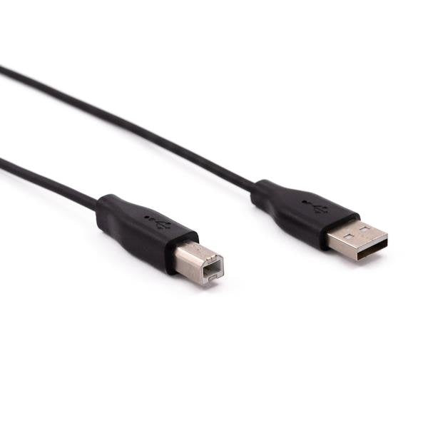 Nilox USB Cable 2.0, Type USB/M-b/M, Black 1.8M