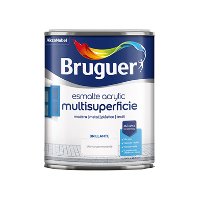 Bruguer Esmalte Acrylic Multisuperficie Glossy Black 0,750L 5057426