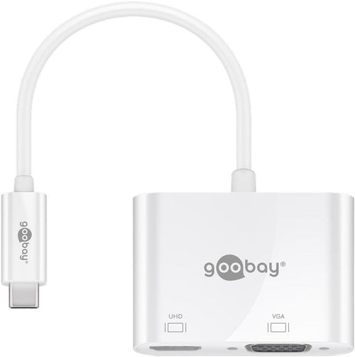 Goobay USB-C Multiport-adapter HDMI + VGA — image 1