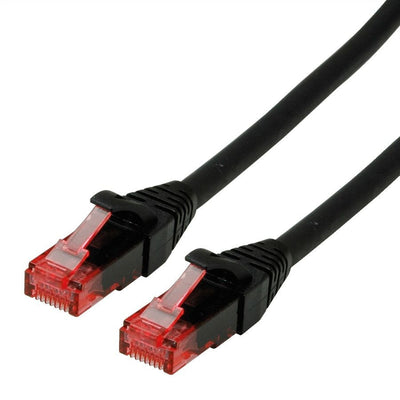 Roline Network Cable CAT.6 UTP, Component Level, Lsoh, Black 3M — image 1