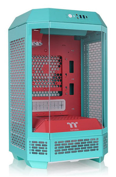 Thermaltake PC Case The Tower 250 Mini Tower Colour Menta, Red CA-1Z9-00SLWN-00 — image 1