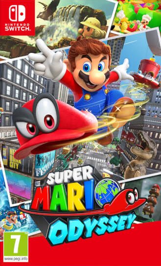 Nintendo Set Console Switch Super Mario Odyssey