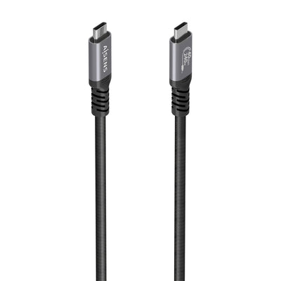 Aisens USB Cable 4.0 Type-c A156-0995 USB Type-c Male USB Type-c Male Up To 240W 40Gbps 1.5M Black — image 1