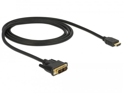 Delock 85582 HDMI Cable - DVI-d 1M Black — image 1